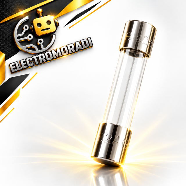 فیوز شیشه ای 0.1A-250V سایز 20*5